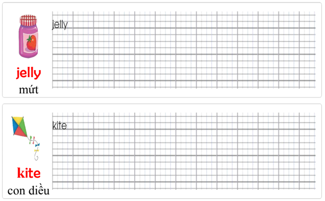 Tập viết Tiếng Anh lớp 2 Unit 3 This is my nose