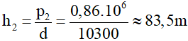 Giải bài tập VBT Vật lý lớp 8 bài 8: Áp suất chất lỏng - Bình thông nhau