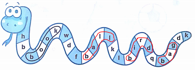 Phiếu bài tập cuối tuần môn Tiếng Anh lớp 1 Tuần 4