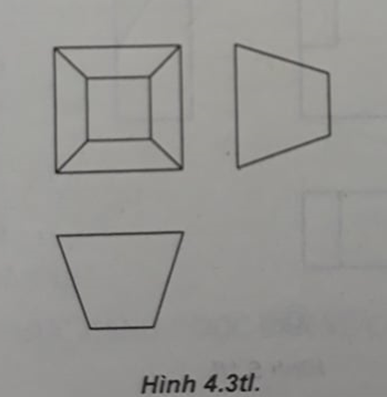 Giải SBT Công nghệ lớp 8 bài 4: Bản vẽ các khối đa diện