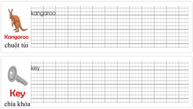 Tập viết Tiếng Anh lớp 1 Unit 4 This is my mum