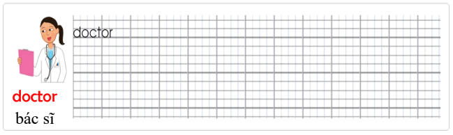 Tập viết Tiếng Anh lớp 2 Unit 4 He's a hero