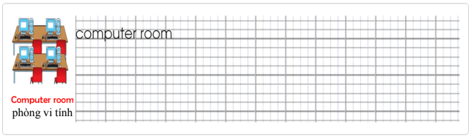 Tập viết Tiếng Anh lớp 3 Unit 4 We have English