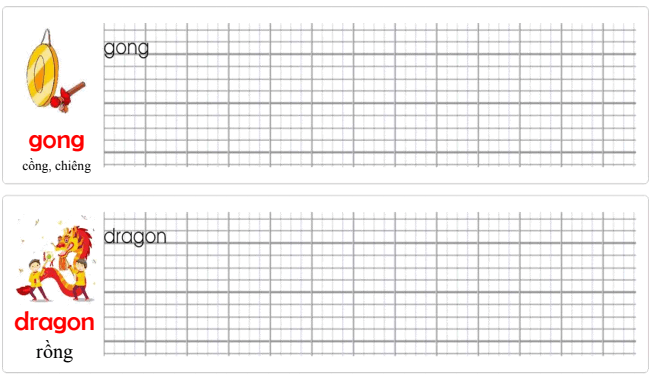 Tập viết Tiếng Anh lớp 5 Unit 4 We had a concert