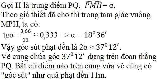 Giải bài tập SGK Toán 9 bài 6: Cung chứa góc