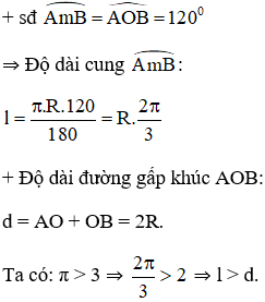 Giải bài tập SGK Toán lớp 9 bài 9: Độ dài đường tròn, cung tròn