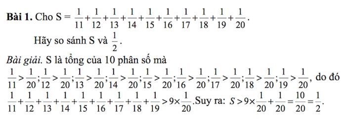 Bài toán so sánh giá trị biểu thức ở tiểu học