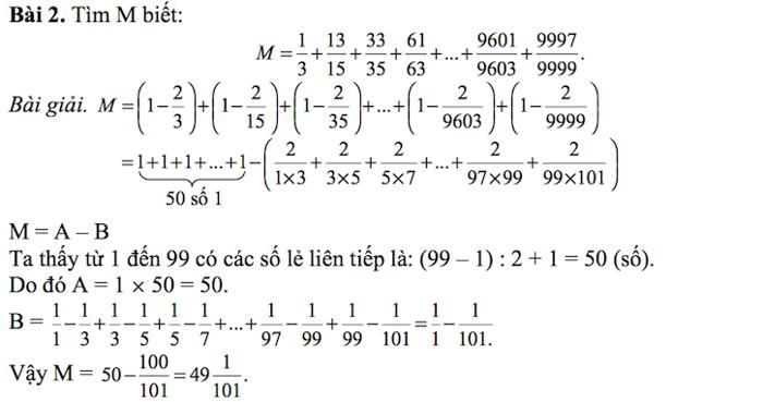 Bài toán so sánh giá trị biểu thức ở tiểu học