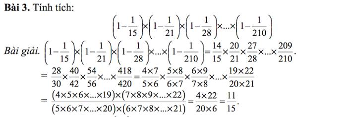 Bài toán so sánh giá trị biểu thức ở tiểu học