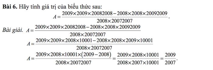 Bài toán so sánh giá trị biểu thức ở tiểu học