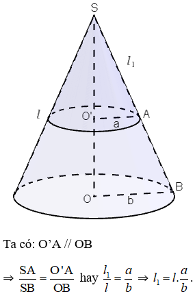 Giải bài tập SGK Toán lớp 9 bài 2: Hình nón - Hình nón cụt - Diện tích xung quanh và thể tích của hình nón, hình nón cụt