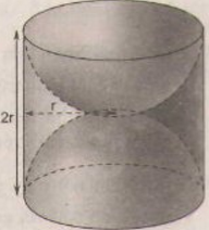 Giải bài tập SGK Toán lớp 9 bài 3: Hình cầu. Diện tích mặt cầu và thể tích hình cầu