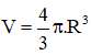 Giải bài tập SGK Toán lớp 9 bài 3: Hình cầu. Diện tích mặt cầu và thể tích hình cầu