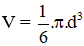 Giải bài tập SGK Toán lớp 9 bài 3: Hình cầu. Diện tích mặt cầu và thể tích hình cầu