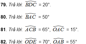 Góc nội tiếp hình học lớp 9