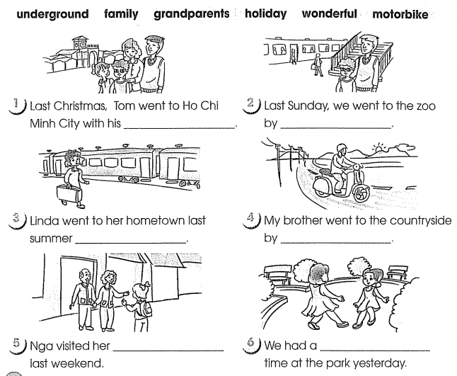 Bài tập cuối tuần môn Tiếng Anh lớp 5 Tuần 5