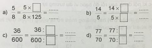 Giải Toán lớp 5 VNEN bài Phân số thập phân