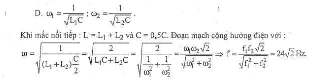 Ôn thi Đại học môn Vật Lí có đáp án - Đề số 3