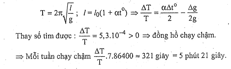 Ôn thi Đại học môn Vật Lí có đáp án - Đề số 5