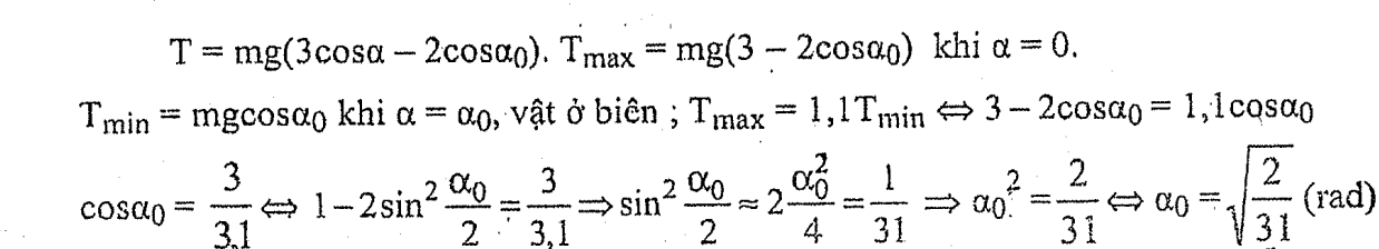 Ôn thi Đại học môn Vật Lí có đáp án - Đề số 9
