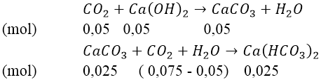 CO2, SO2 tác dụng với dung dịch kiềm