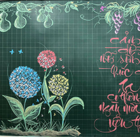 Những kiểu trang trí bảng lớp đẹp 2026