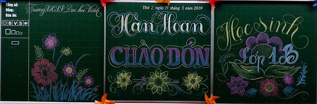 mau trang tri bang 4