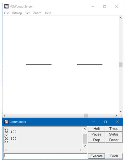 Thêm một số lệnh của Logo