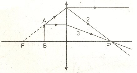 Đề kiểm tra 15 phút môn Vật lý lớp 9 bài 42: Thấu kính hội tụ