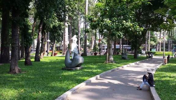 Tả cảnh công viên