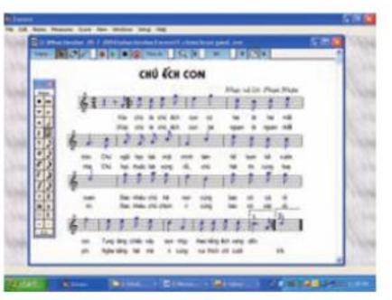 Em học nhạc với Encore