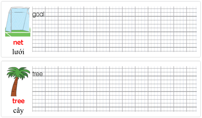 Tập viết Tiếng Anh lớp 2 Unit 5 Where's the ball?