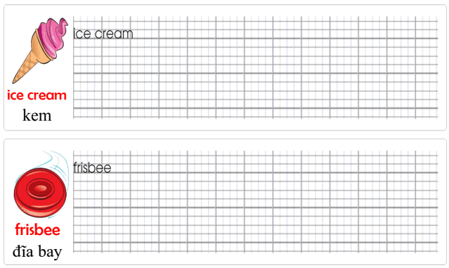 Tập viết Tiếng Anh lớp 2 Unit 5 Where's the ball?