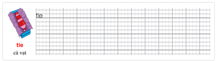 Tập viết Tiếng Anh lớp 3 Unit 5 Let's buy presents!