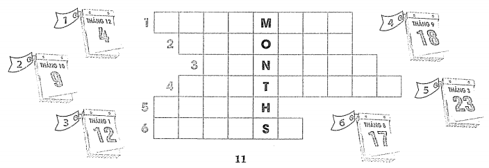 Bài tập cuối tuần môn Tiếng Anh lớp 4 Tuần 6