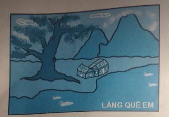 Giải sách bài tập Tin học lớp 5: Viết chữ lên hình vẽ