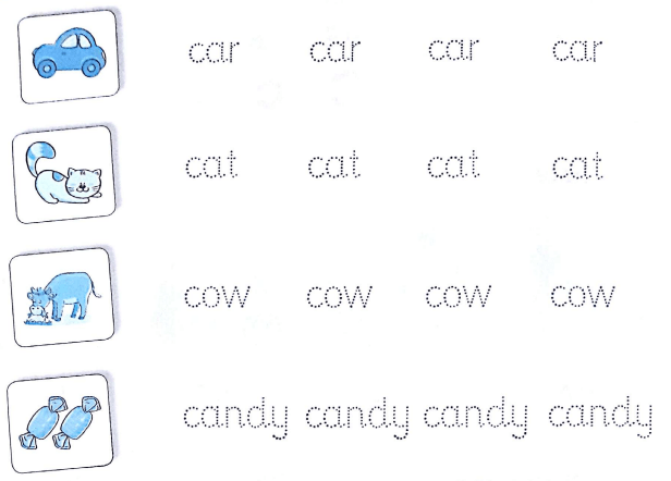 Phiếu bài tập cuối tuần môn Tiếng Anh lớp 1 Tuần 6