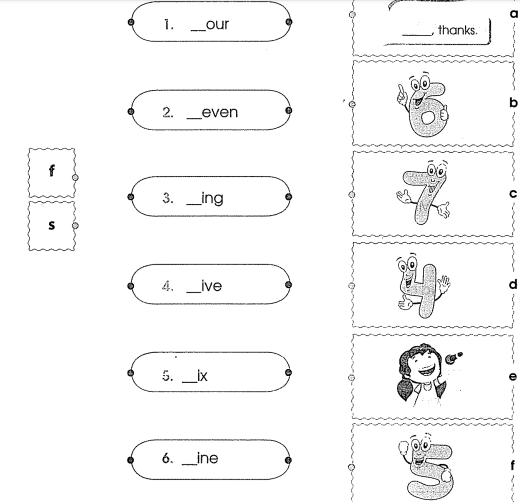 Phiếu bài tập cuối tuần môn Tiếng Anh lớp 3 Tuần 6