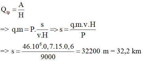 Trắc nghiệm: Năng suất tỏa nhiệt của nhiên liệu