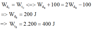 Trắc nghiệm: Sự bảo toàn năng lượng trông các hiện tượng cơ và nhiệt