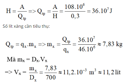 Trắc nghiệm: Tổng kết chương 2: Nhiệt học