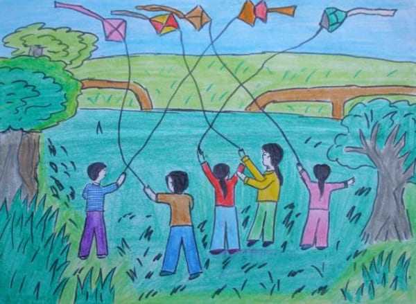 Soạn Mĩ thuật lớp 8 Bài 3: Vẽ tranh – Phong cảnh mùa hè