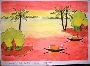 Soạn Mĩ thuật lớp 8 Bài 3: Vẽ tranh – Phong cảnh mùa hè