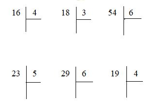 Phép chia hết và phép chia có dư