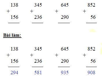 Giải Toán lớp 3 VNEN bài 3
