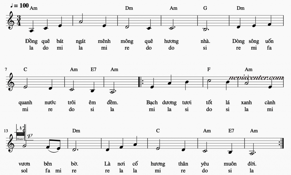 Soạn Âm nhạc lớp 7