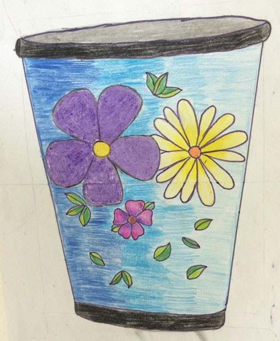 Soạn Mĩ thuật lớp 8 Bài 4: Vẽ trang trí – Tạo dáng và trang trí chậu cảnh