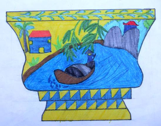 Soạn Mĩ thuật lớp 8 Bài 4: Vẽ trang trí – Tạo dáng và trang trí chậu cảnh