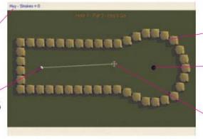 Tập thể thao với trò chơi Golf