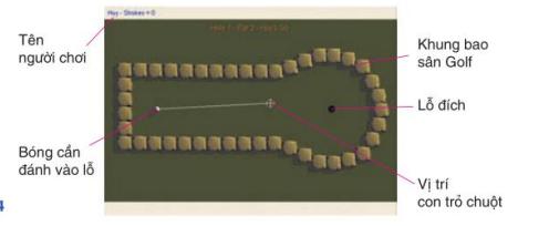 Tập thể thao với trò chơi Golf